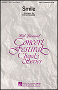 cover Smile SATB choral sheet music cover